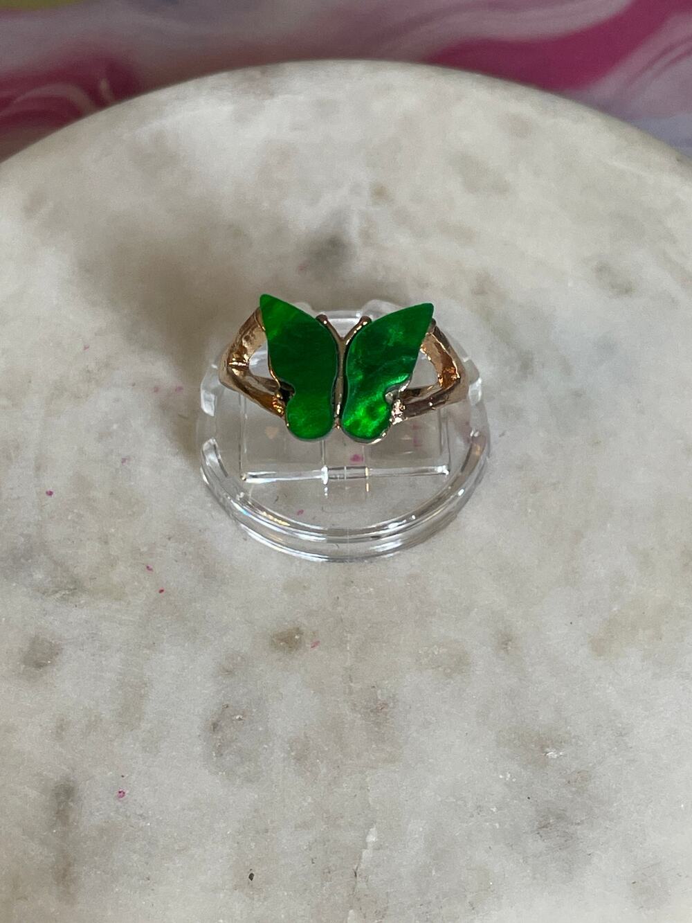 New fashion ring gold tone cz - 8